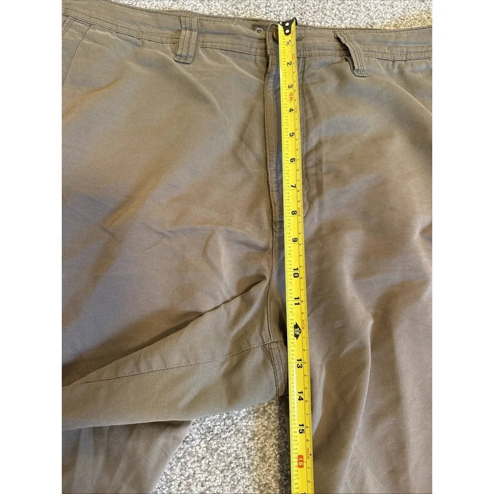 Vtg Quicksilver Waterman Collection Shorts 36 Khaki Cargo Outdoor Adventure Wear - Picture 4 of 11
